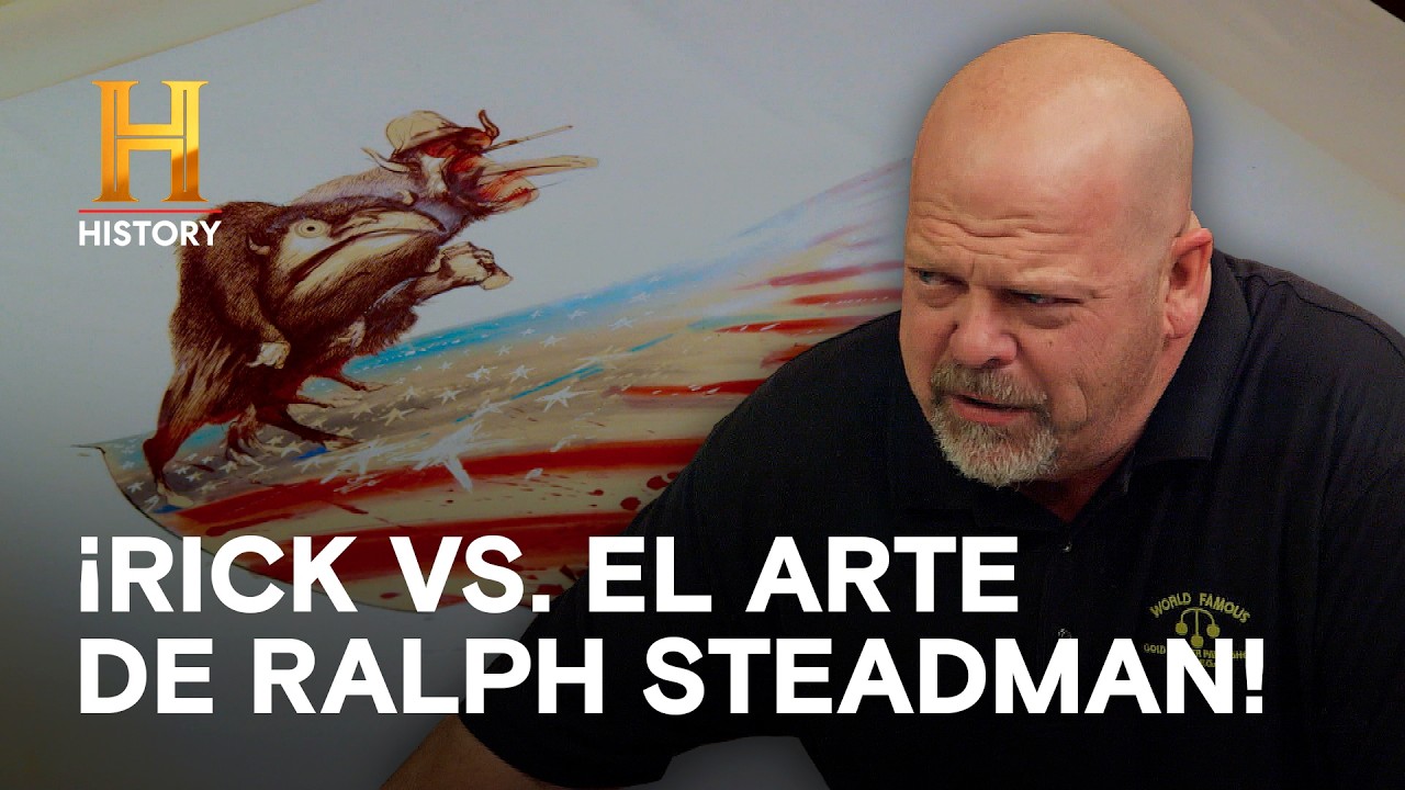 ¡RICK VS. EL ARTE DE RALPH STEADMAN! 🎨🔥🖋️ - El precio de la historia