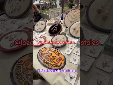 BELLEZA TOTAL😍joyería con piedras y plata. Feria artesanal Villa de las Rosas, Córdoba,Argentina