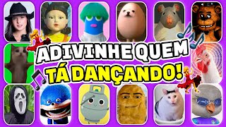 🤔 ADIVINHE QUEM ESTÁ DANÇANDO 😻🎵 | TIKTOK | DESAFIO MUSICAL | Ana Castela, Round 6, Sonic, Ó U Gás
