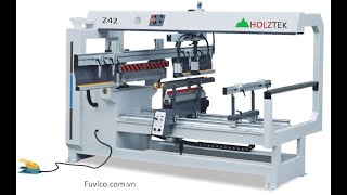 KHOAN CAM 2 GIÀN GIÁ RẺ | MÁY KHOAN LIÊN KẾT 42 MŨI HOLZTEK
