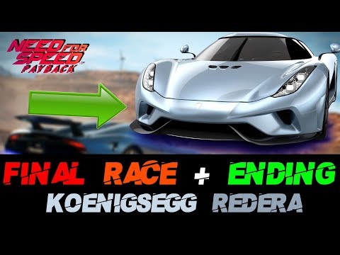 Need For Speed Payback Final Race + Ending Driving Koenigsegg Regera (German)