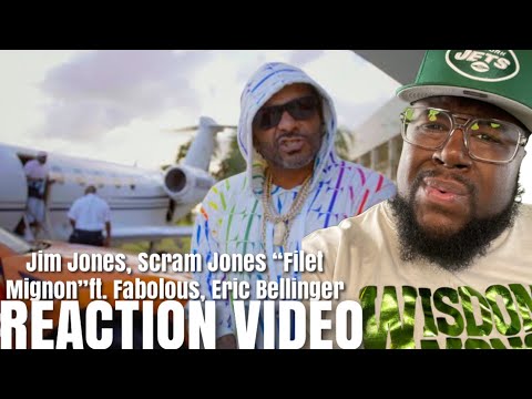 Jim Jones, Scram Jones - Filet Mignon (Official Video) ft. Fabolous, Eric Bellinger REACTION! FIRE🔥