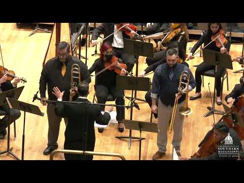 Concerto for Two Trombones by Ricardo Mollá - Ben McIlwain & Jeremy Wilson, soloists | USM Orchestra
