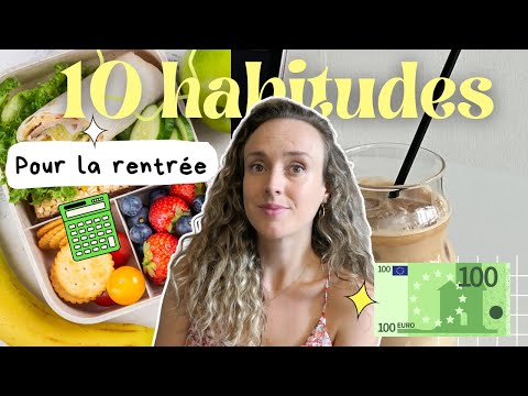 Back to school 2025: 10 good habits for saving money and managing your daily life