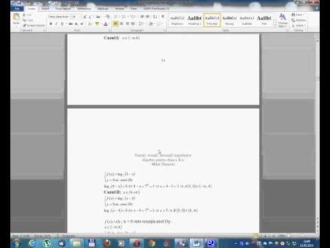 Algebra pentru clasa a X-a -Lectia13