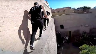 Morocco Rooftop Parkour Escape POV 🇲🇦