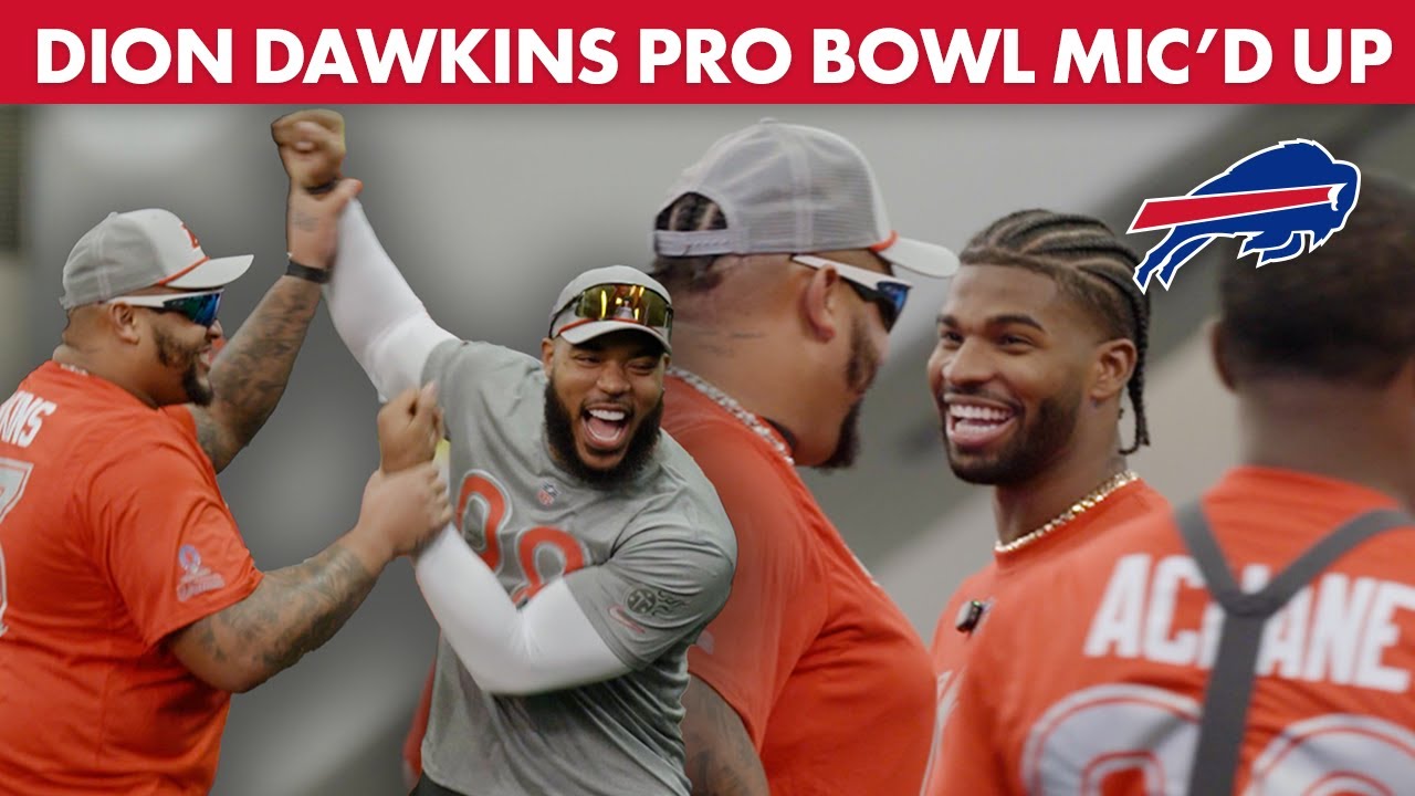 Dion Dawkins Mic'd Up For 2026 Pro Bowl Games With Shedeur Sanders & Jeffery Simmons | Buffalo Bills