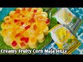 Creamy Fruity Corn Maja Jelly by mhelchoice Madiskarteng Nanay