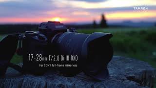 Video 1 of Product Tamron 17-28mm F/2.8 Di III RXD Full-Frame Lens (2019)