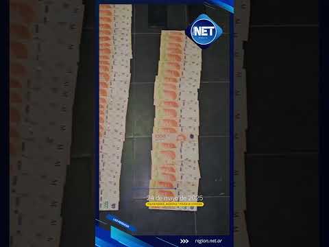 Narcos #detenidos en #LasPerdices: cayeron con droga, dinero y una moto