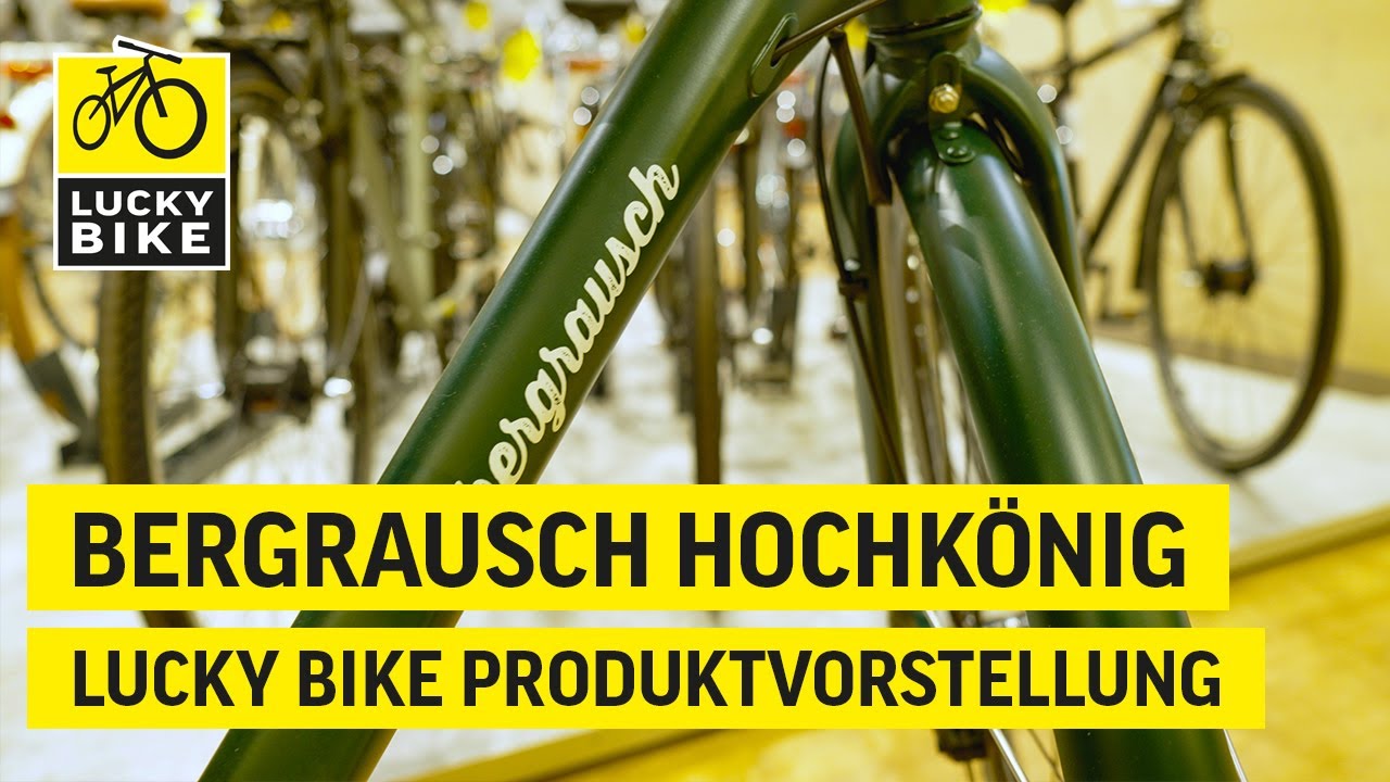BERGRAUSCH HOCHKÖNIG Produktvorstellung | edel designtes Trekkingbike!