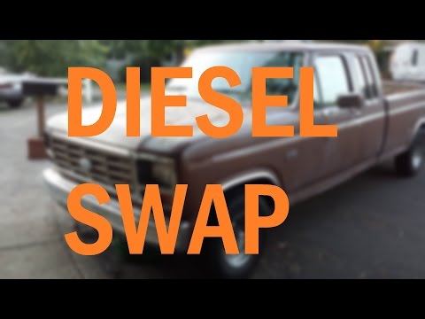 Ford F150 Turbo Diesel Swap How To Part 1