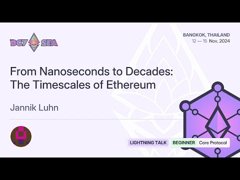 From Nanoseconds to Decades: The Timescales of Ethereum preview