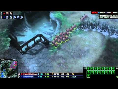 Snute vs Happy TvZ Game 3 Starcraft 2 Showmatch