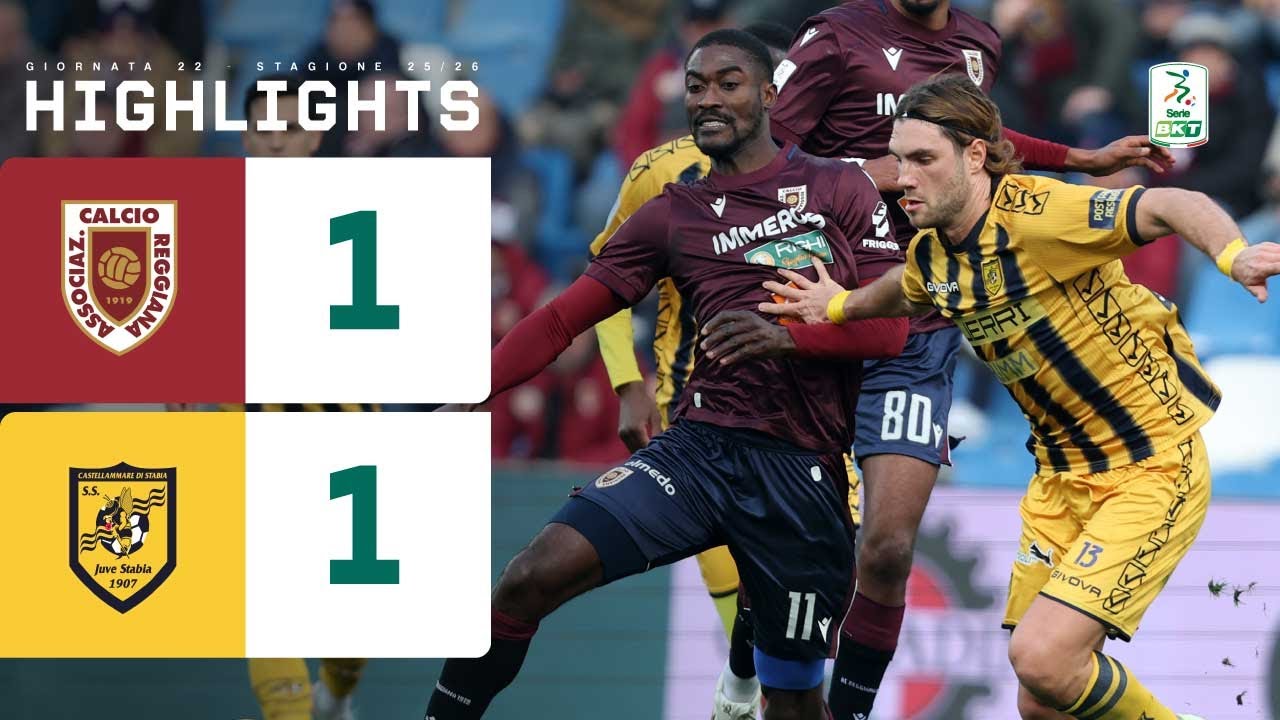 Reggiana vs Juve Stabia Highlights
