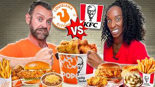 KFC Vs. Popeyes WHO'S The BEST Fried Chicken In America