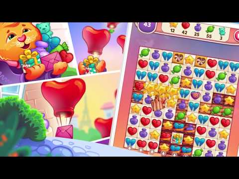 Sweet Hearts - Match 3 Video