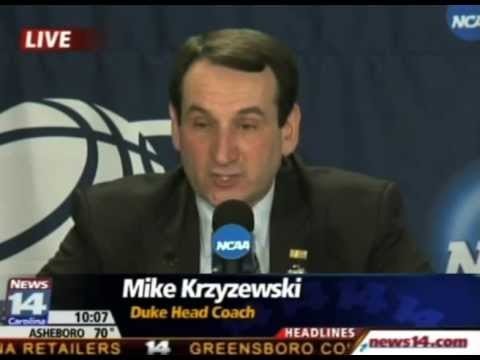Duke Press Conference After Loss to Lehigh