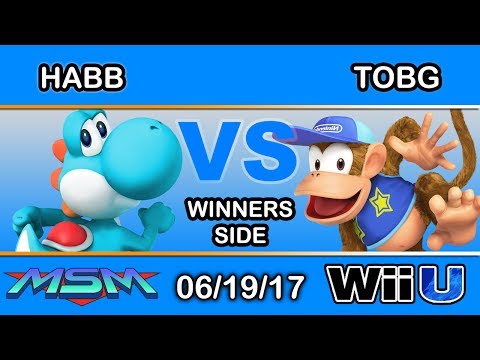 MSM 101 - Habb (Yoshi) Vs. TOBG (Diddy Kong, Marth) Winners Side