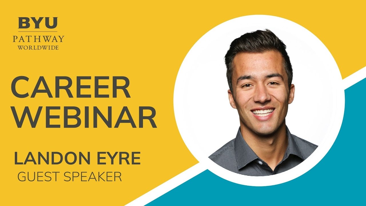 Career Webinar with Landon Eyre