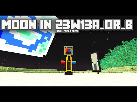 Viper76PL - MOON in Minecraft April Fools 2023 | Snapshot 23w13a_or_b