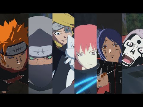 The Akatsuki All Ultimate & Team Ultimate Jutsu's (4k 60fps) Naruto Ultimate Ninja Storm 4