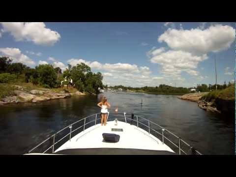 Ups & Downs Boating Through Lock 45