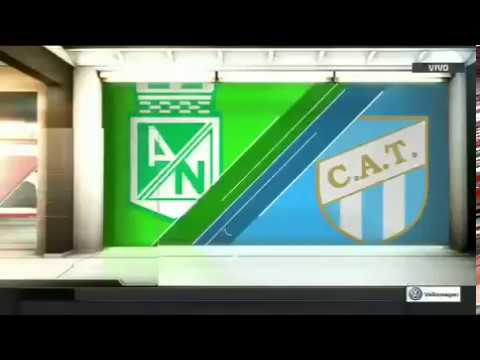 Atlético Nacional VS  Atlético Tucumán 1-0 RESUMEN