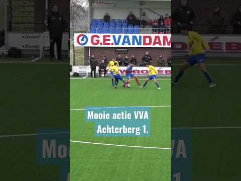 Schitterende actie Gijs van Roekel VVA Achterberg 1. #soccer #voetbal #skills #tricks