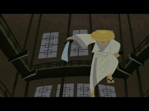 Samurai Jack vs Aku's Assassins in Real Time