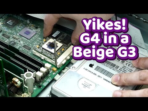 Can you install a Yikes! G4 Processor in a Beige G3 Mac? The Beige Beast, Part 2!
