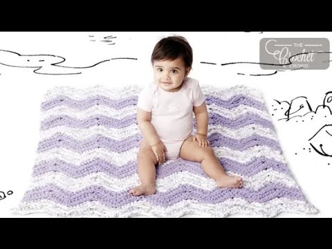 Left Hand Crochet for Beginners Baby Blanket Pattern The Crochet Crowd