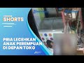 Terekam CCTV Aksi Bejat Pria Lecehkan Anak Perempuan Di Depan Toko Kelontong Viral Di Medsos