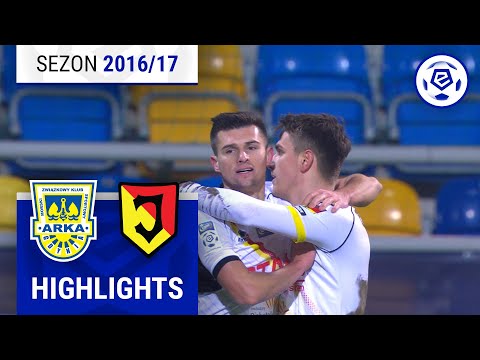 Arka Gdynia - Jagiellonia Białystok 2:3 | SKRÓT | Ekstraklasa 2016/17 | 19. Kolejka