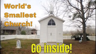 Louisiana's Road Side Attraction: World's Smallest Church - Chapel of the Madonna