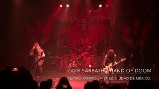 Zakk Sabbath / Hand Of Doom live at Mexico City