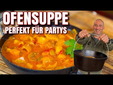 Oven soup - ideal party soup