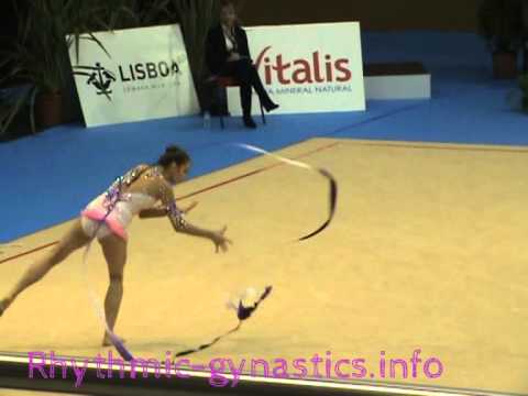 Alexandra Piscupescu ribbon World Cup Lisbon AA