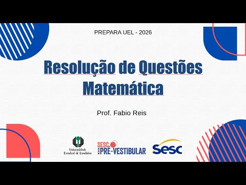 Revisão UEL 2026 - Matemática
