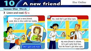 Family and friends 1 unit 10 A new friends words-story