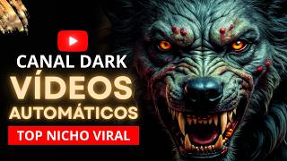 COMO CRIAR UM CANAL DARK VIRAL AUTOMÁTICO EM 3 MINUTOS COM IA.