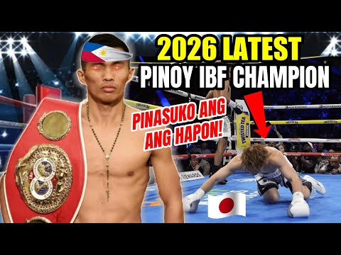 2026 LATEST PINOY IBF CHAMPION! HAPON DUROG ANG MUKHA | PINASUKO SA BALWARTE!