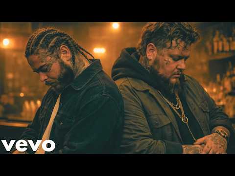 Drink to Forget – Post Malone ft. Jelly Roll (Lyrics Video)