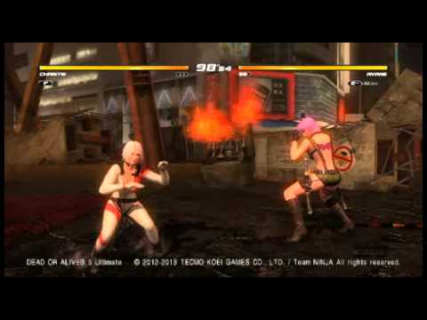 DOA5U CHRISTIE vs AYANE 2014-02-05