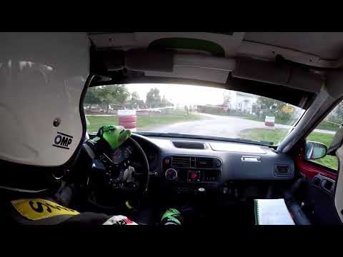 Rajdowe Kryterium Orlika SKJS - R. Jaroszewski / D. Starachowski - OS Miłoszewiec - Honda Civic