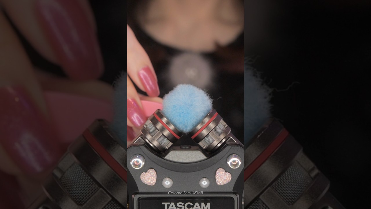#asmr Tingly + Sleepy Brain Stimulation Triggers / TASCAM DR-07XP #shorts #asmrshorts