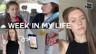 productive week in my life: content creation bts, baking + cooking, drive with me and ashley