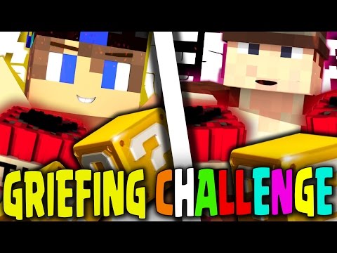ANTI-GRIEF ?!?! SFIGA PAZZESCA !! - Minecraft GRIEFING CHALLENGE ITA [EPICA] w/ Tech