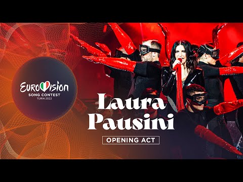 Opening Act: Laura Pausini Medley (Io Canto / La Solitudine & more…) - Eurovision 2022 - Turin