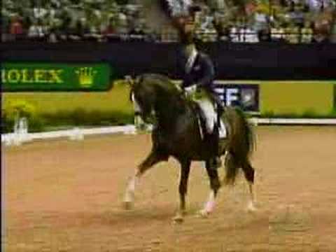 Jan Brink and Briar at the 2007 Rolex FEI World Cup Finals